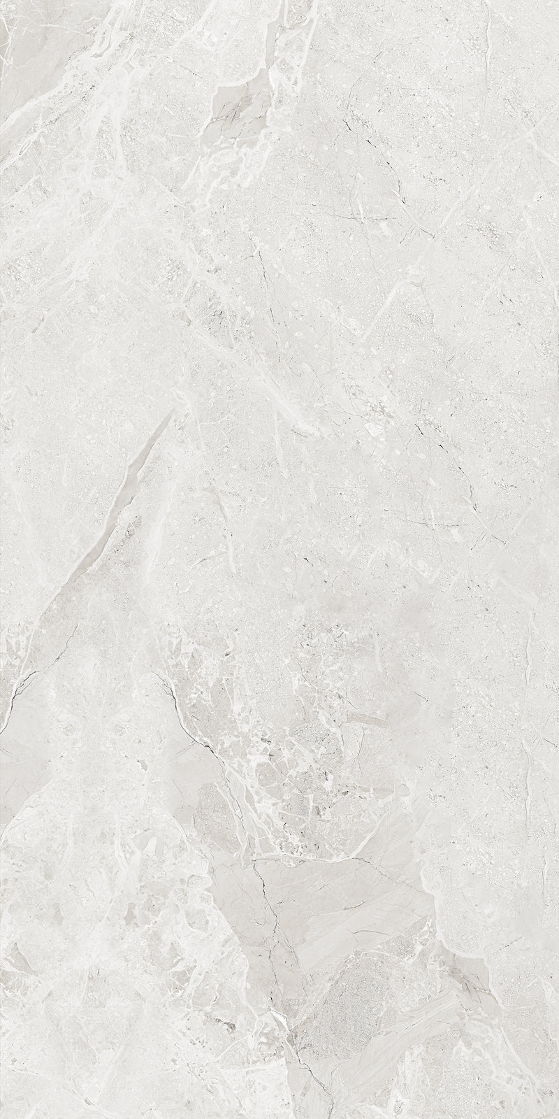 Makrana Breccia Blanco Polished Marble Effect Tile 60x60