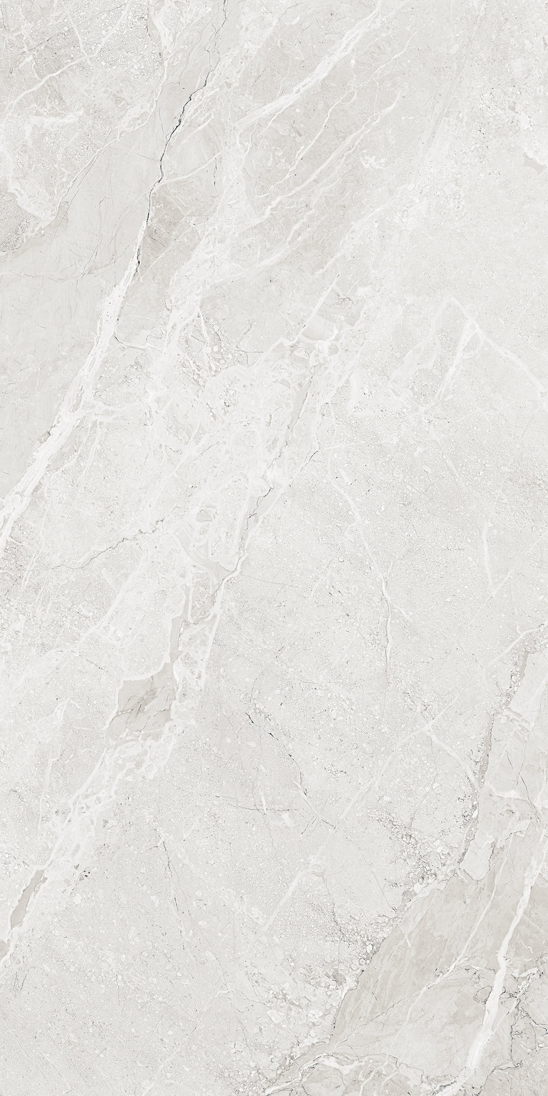 Makrana Breccia Blanco Polished Marble Effect Tile 60x60