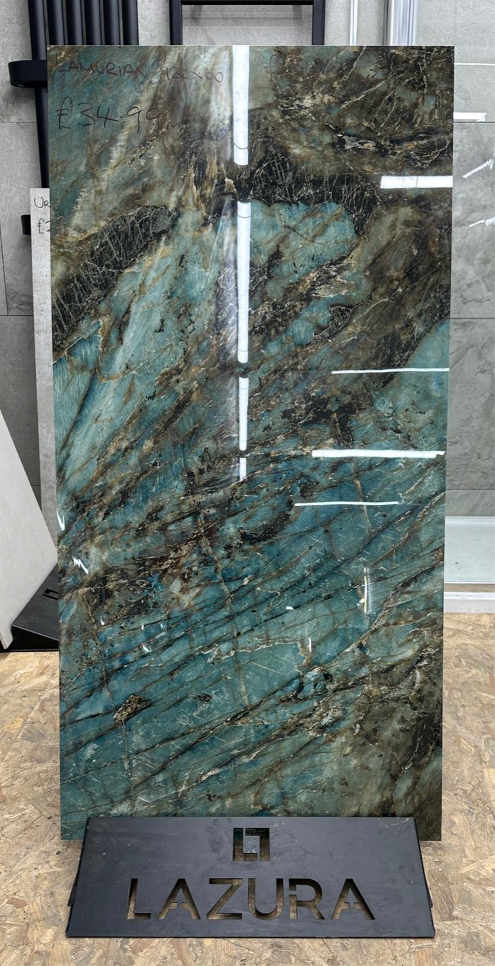 Lemurian Rainforest 60x120cm Rectangular Polished Gloss Porcelain Wall & Floor Tile