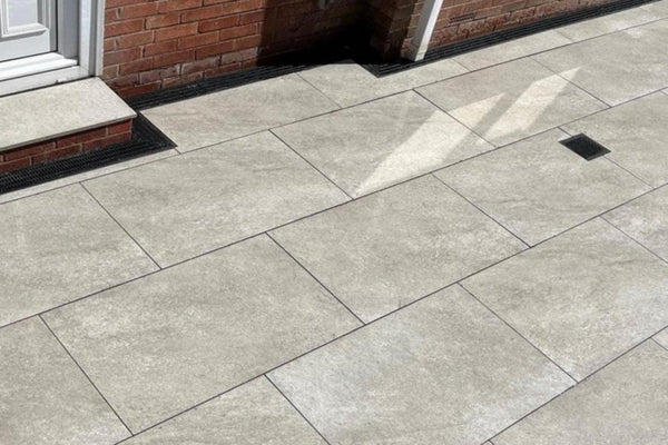 HS Grey Porcelain Paving Tiles - 900x600mm - 20mm