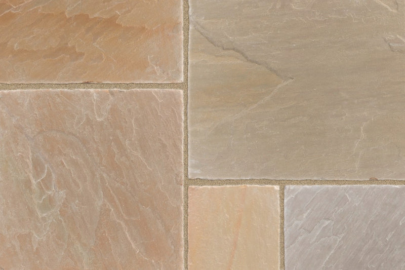 Raj Green Indian Sandstone - 900x600mm - 22mm Calibrated - Paving Slabs