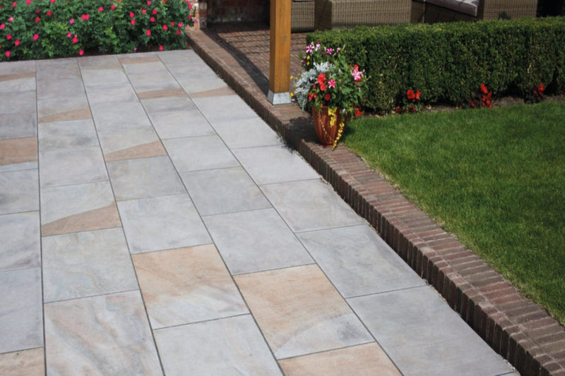 York Stone Indian Sandstone - 900x600mm - 22mm Calibrated - Paving Slabs