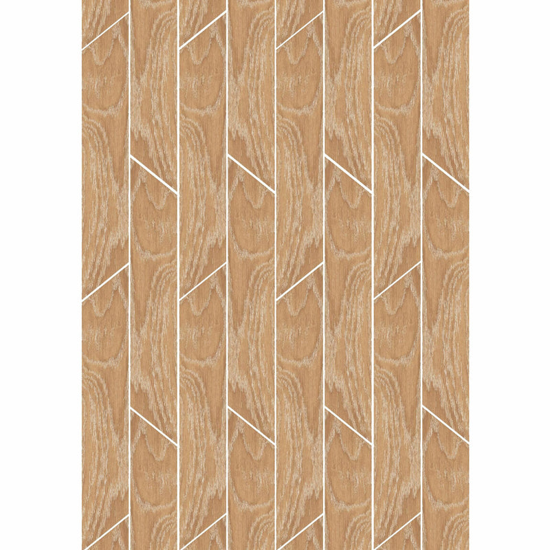 Ancona Chevron Nature Wood Effect Tile