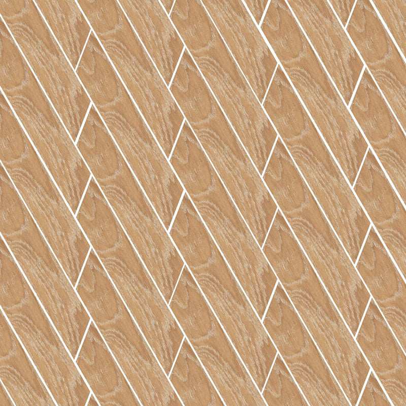 Ancona Chevron Nature Wood Effect Tile