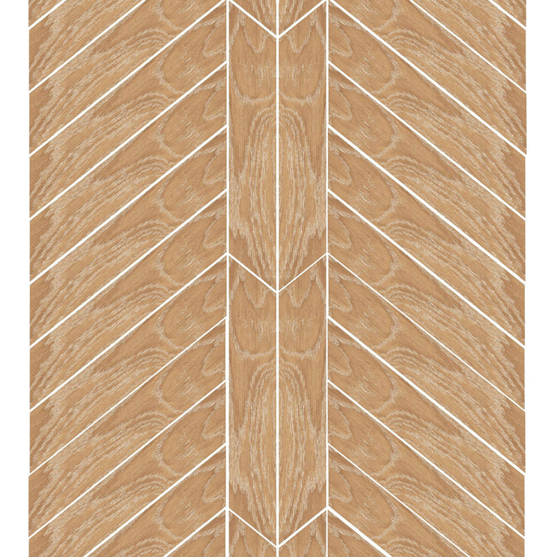 Ancona Chevron Nature Wood Effect Tile