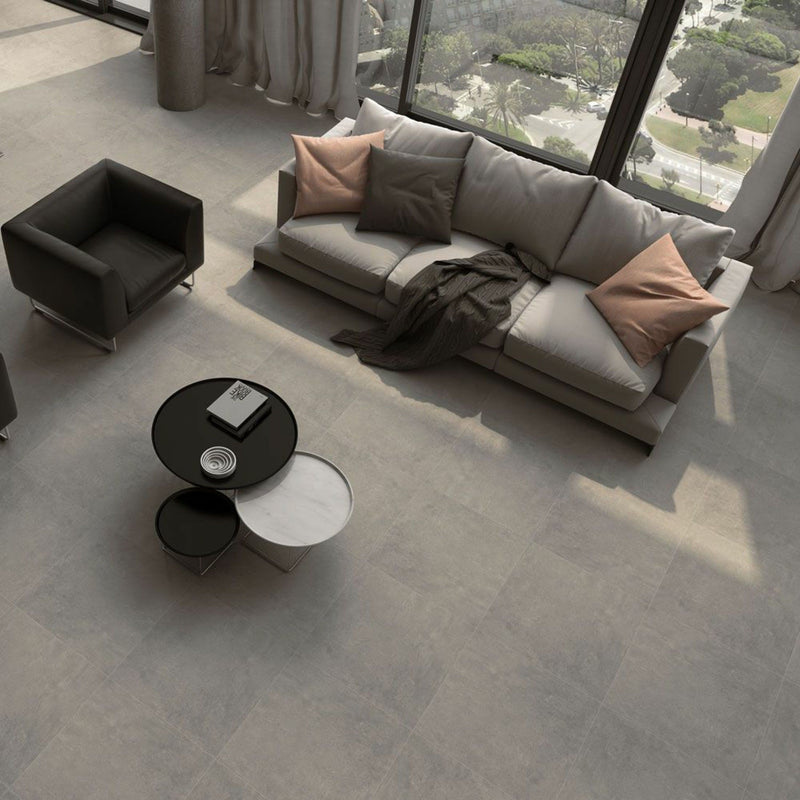 Atrium Lubeck Ceniza Concrete Effect 60x60