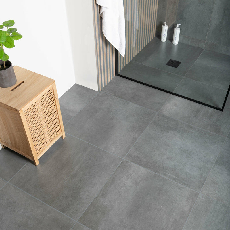 Grava Graphite Indoor Concrete Effect