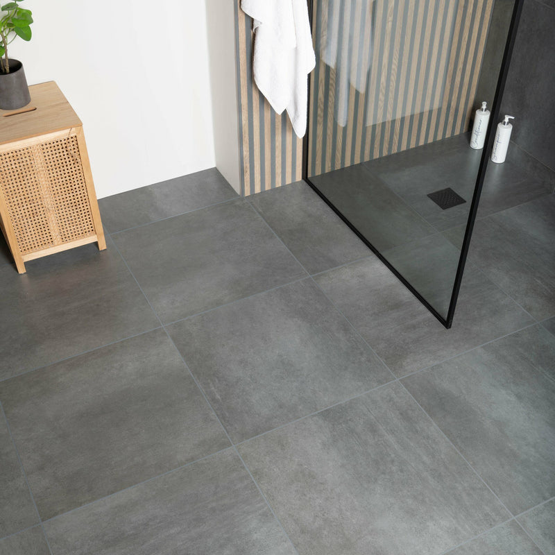 Grava Graphite Indoor Concrete Effect