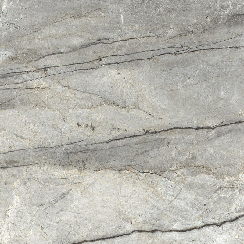 Maximum Breccia Adige Grey Full Lappato Marble Effect Tile