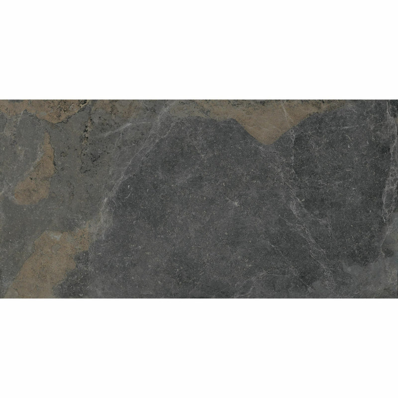 Strato Natural Rustic Black Slate Effect Matt 120x60cm Slabs