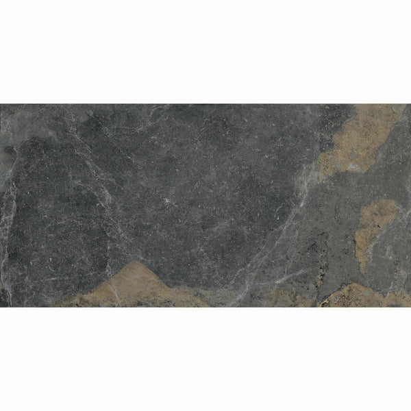 Strato Natural Rustic Black Slate Effect Matt 60X120cm